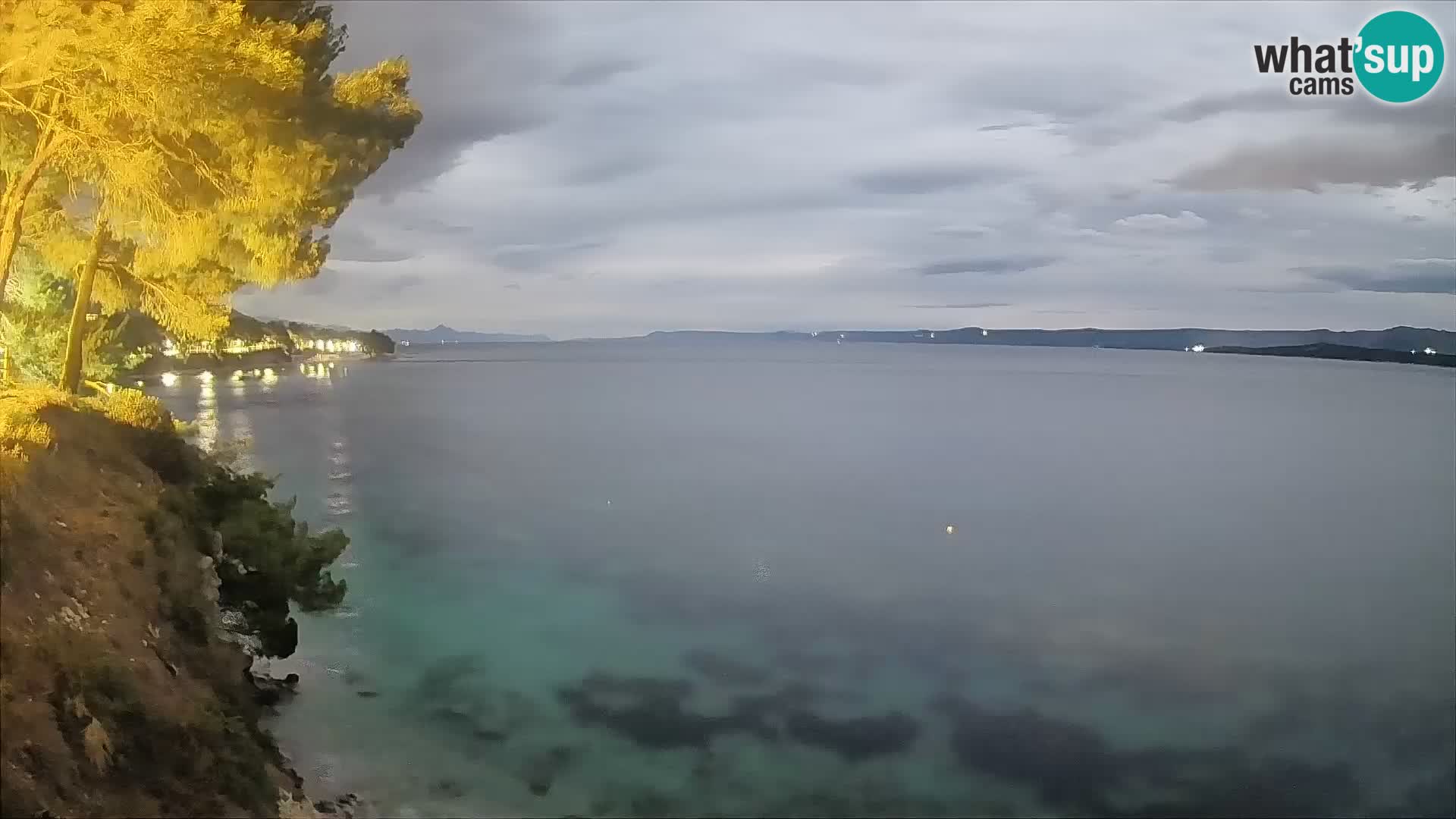 Webcam Playa Potočine Bol – Vista en vivo de Borak Beach, Isla de Brač