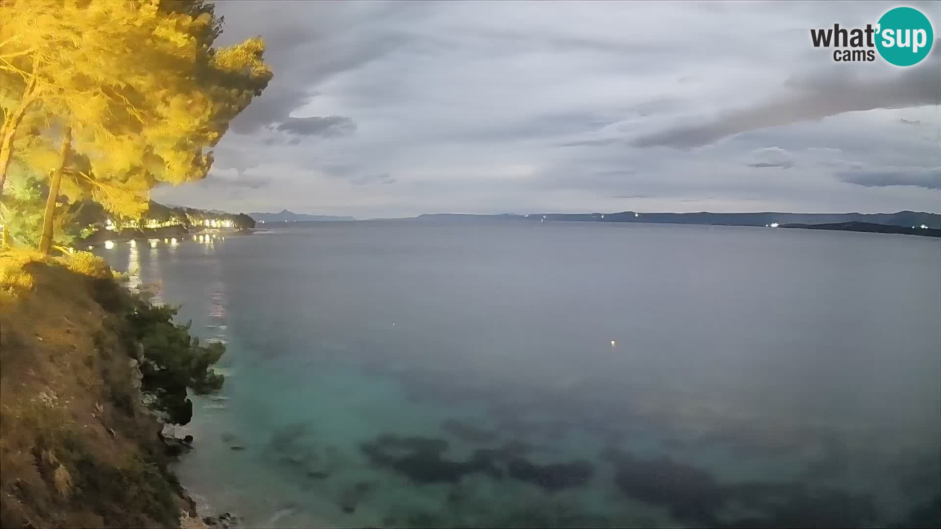 Webcam plage Potočine Bol – Vue en direct sur Borak Beach, île de Brač