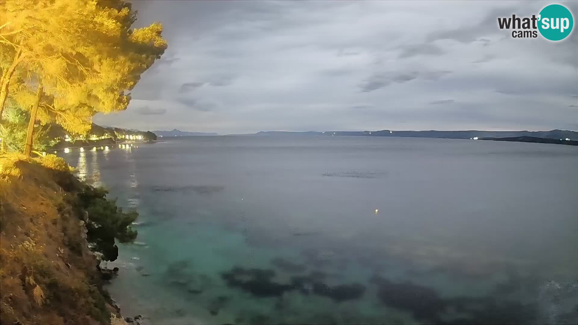 Webcam plage Potočine Bol – Vue en direct sur Borak Beach, île de Brač