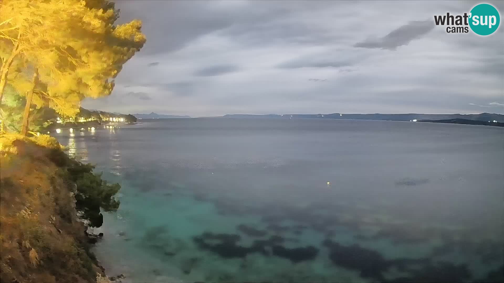 Webcam Potočine Beach Bol – Live View of Borak Beach, Brač Island