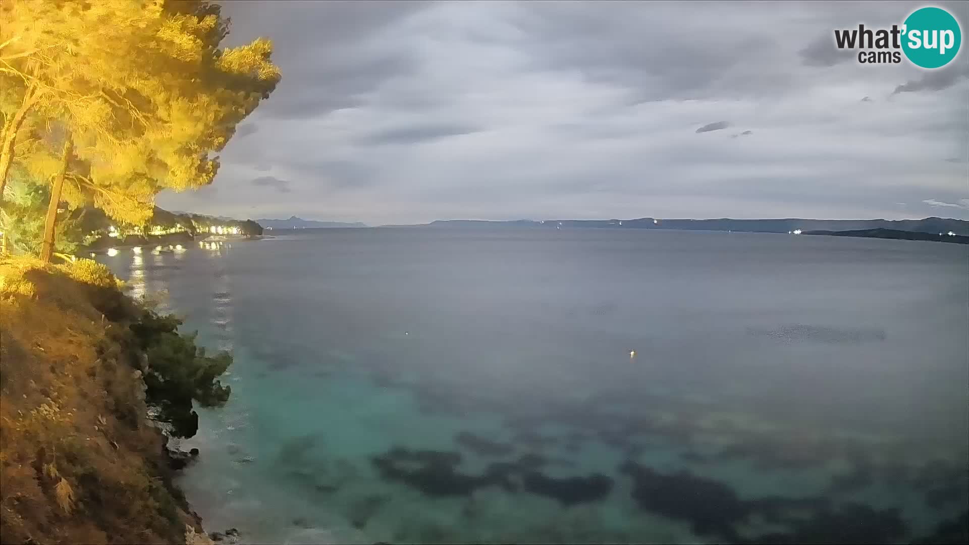 Webcam Potočine Beach Bol – Live View of Borak Beach, Brač Island