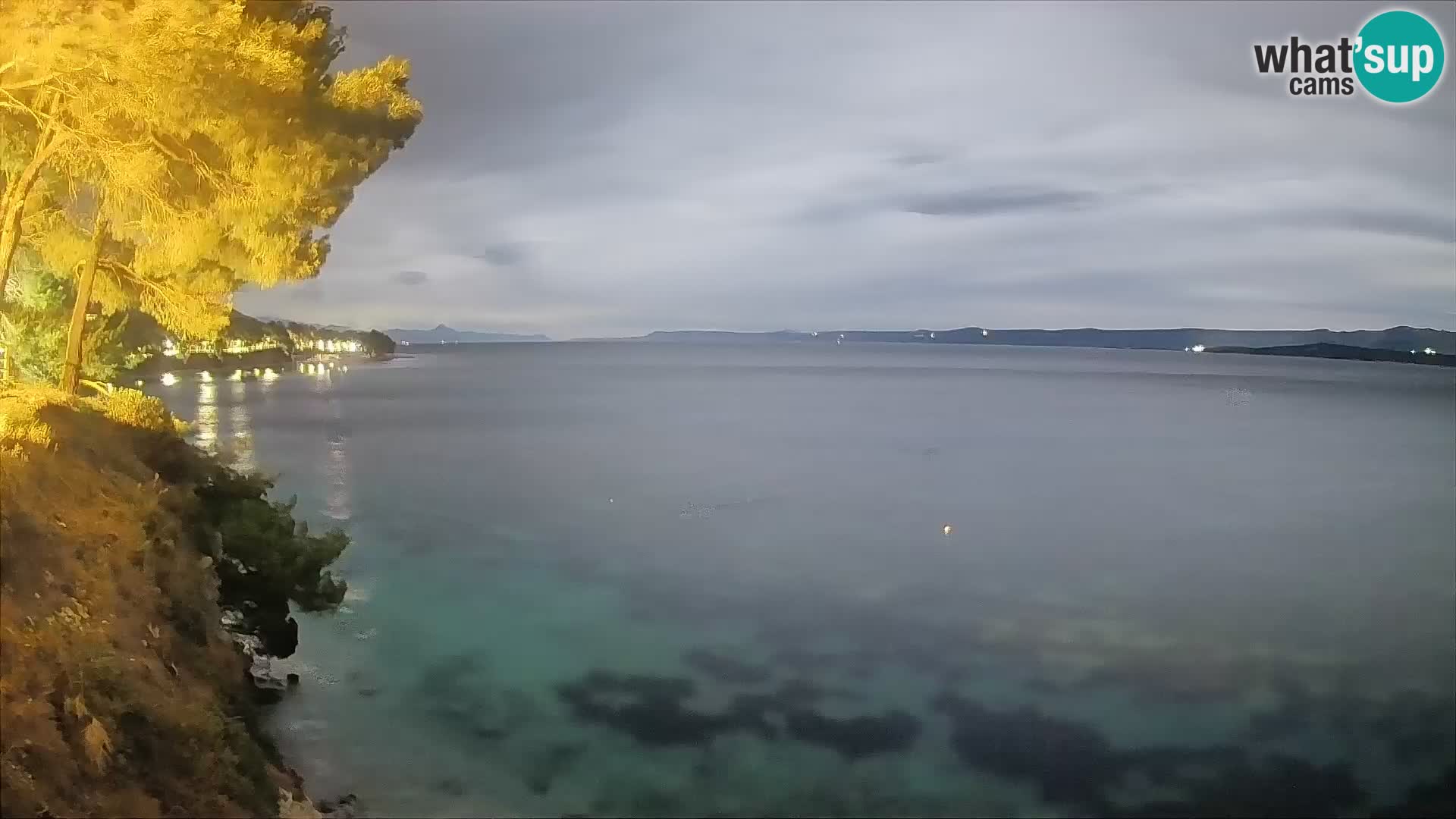 Webcam plage Potočine Bol – Vue en direct sur Borak Beach, île de Brač