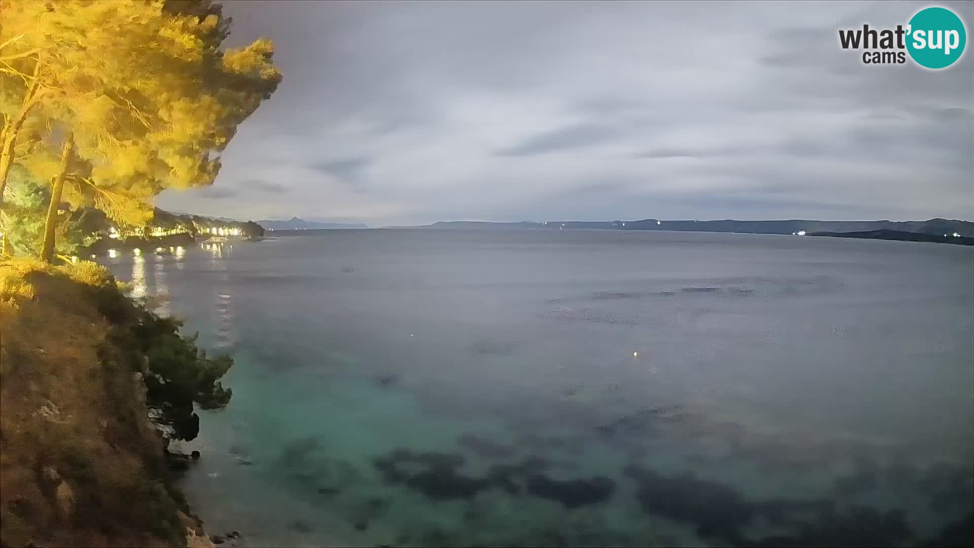 Web kamera Potočine Bol – Pogled uživo na plažu Borak, otok Brač