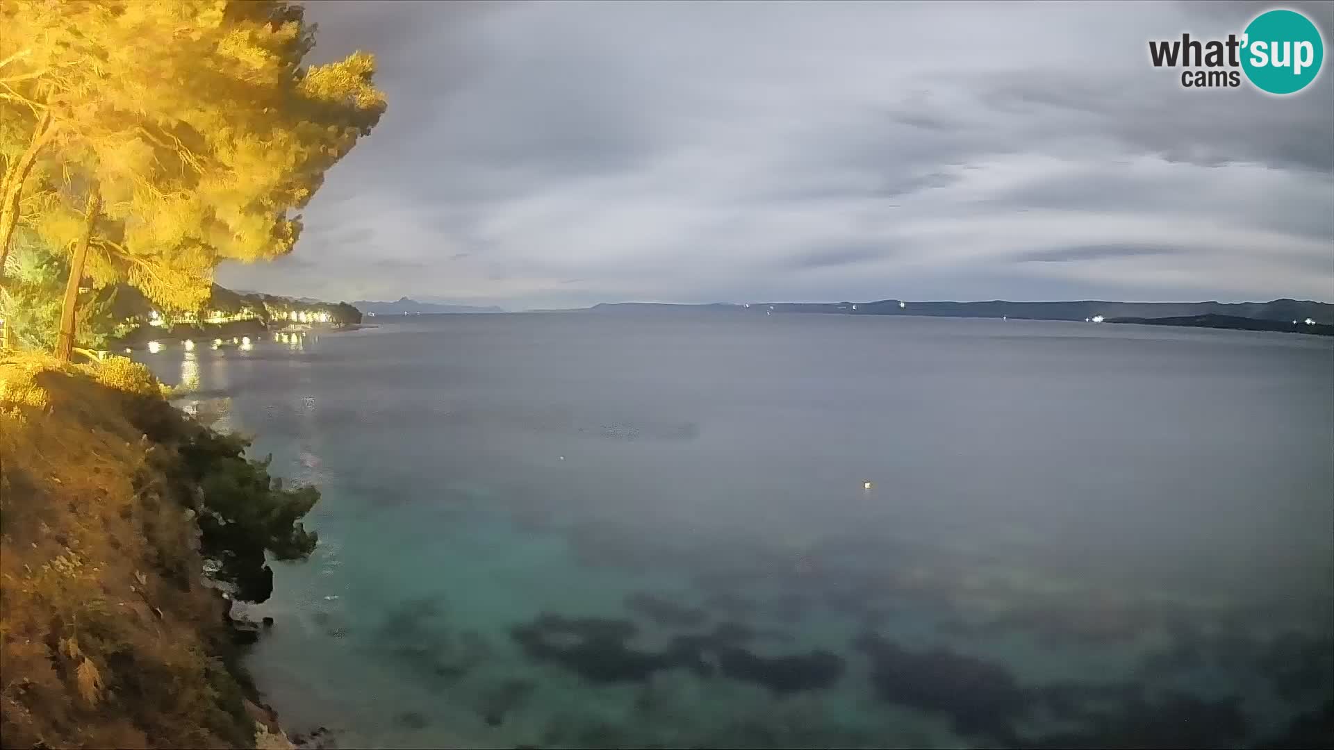 Webcam Strand Potočine Bol – Liveblick auf Borak Beach, Insel Brač