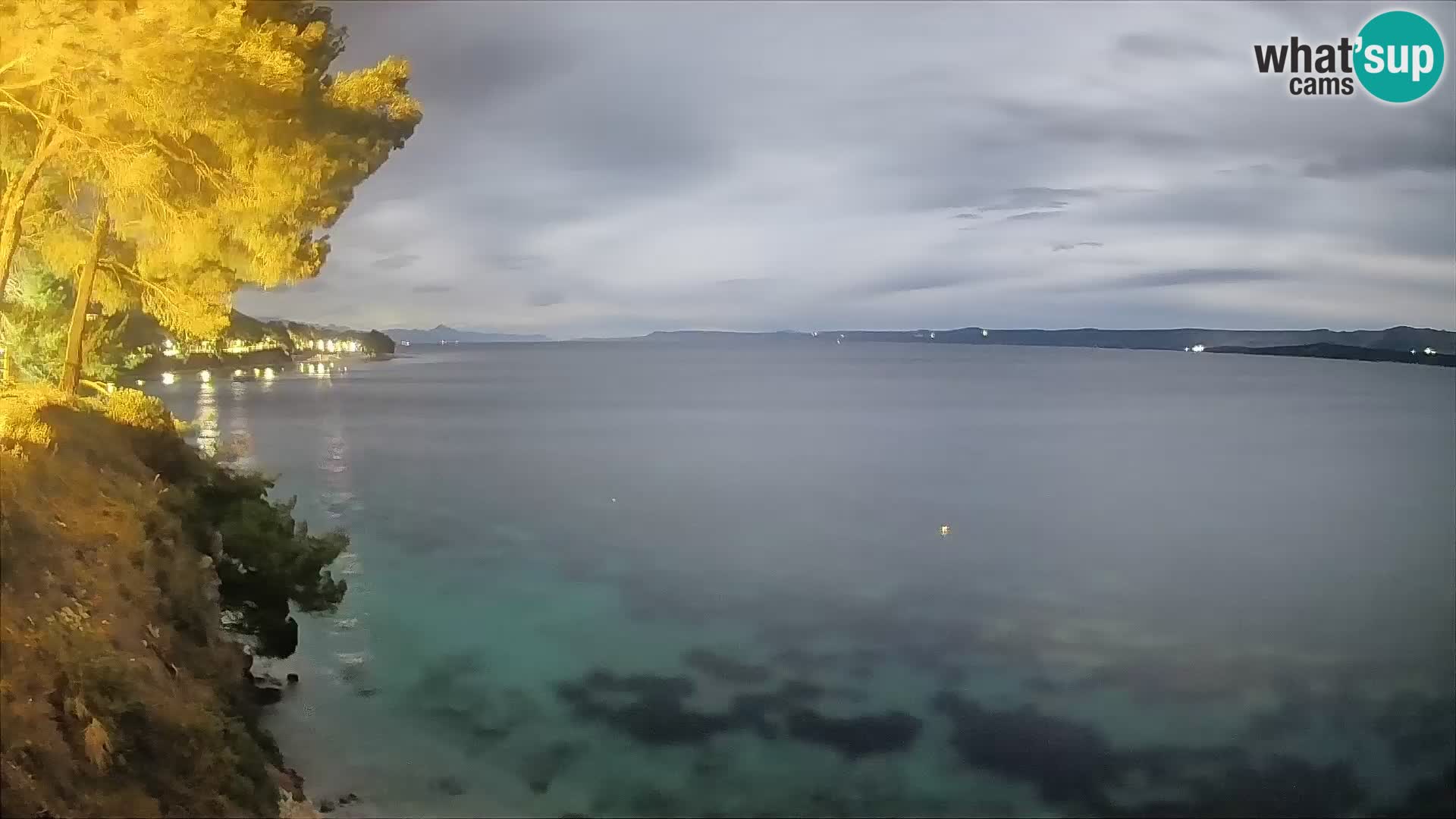 Webcam Potočine Beach Bol – Live View of Borak Beach, Brač Island