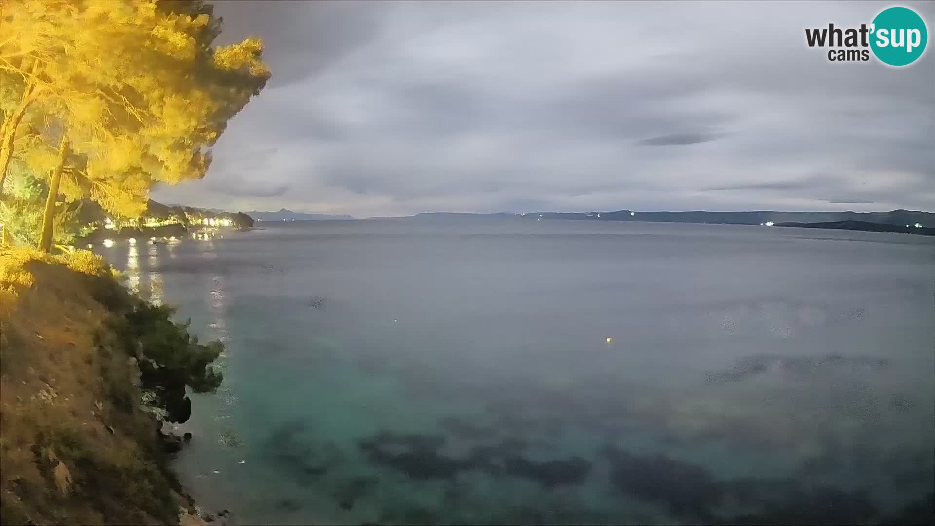 Web kamera Potočine Bol – Pogled uživo na plažu Borak, otok Brač