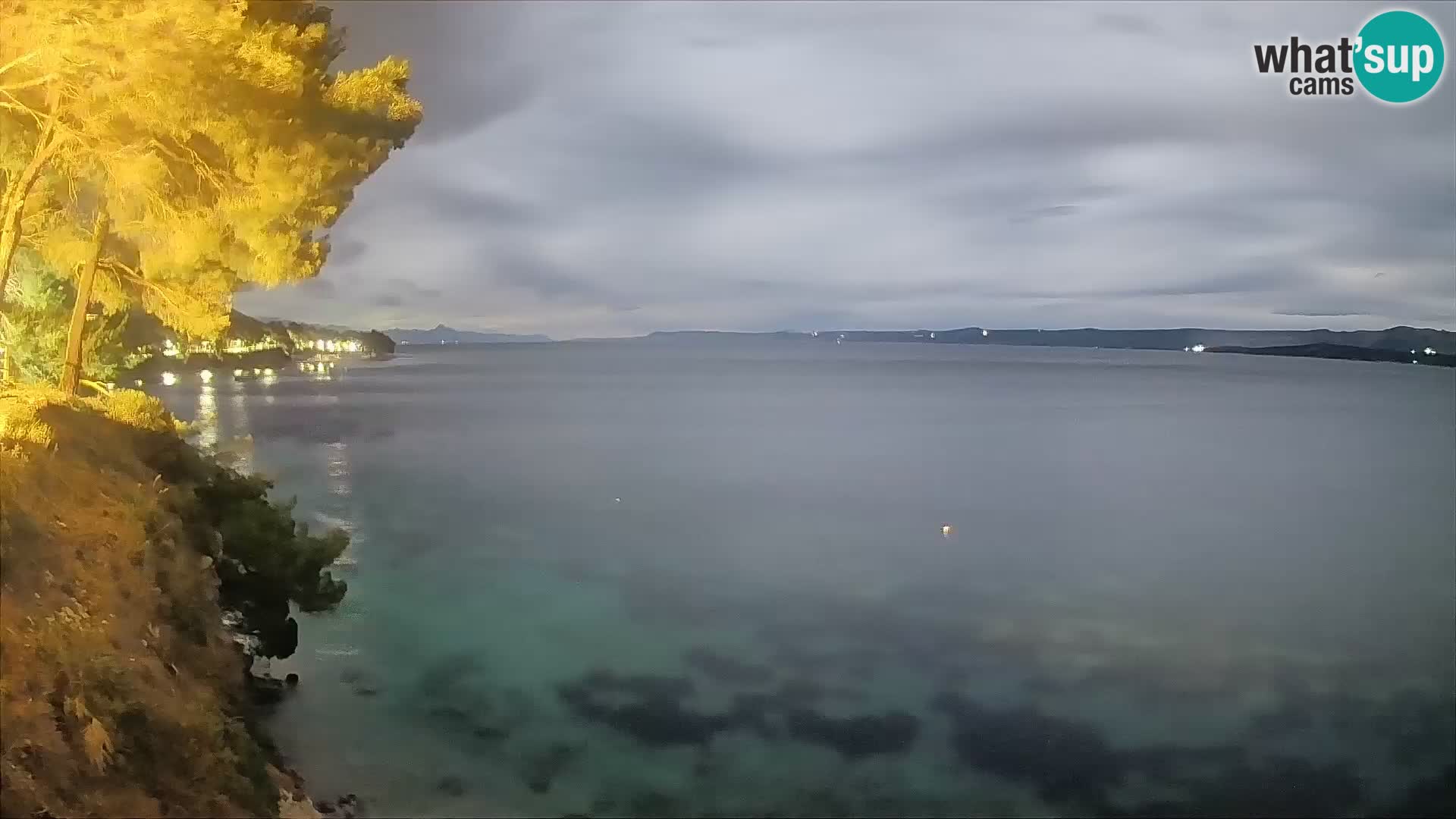 Webcam Playa Potočine Bol – Vista en vivo de Borak Beach, Isla de Brač