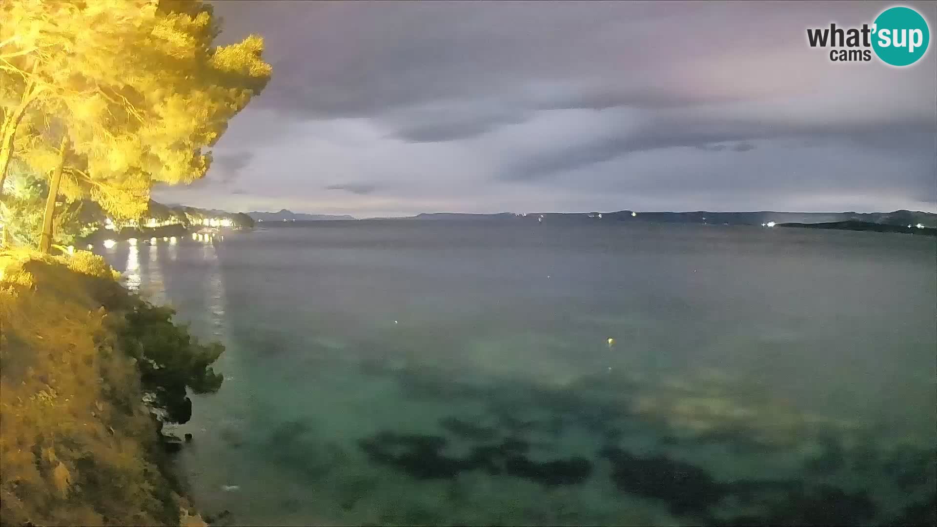 Webcam plage Potočine Bol – Vue en direct sur Borak Beach, île de Brač