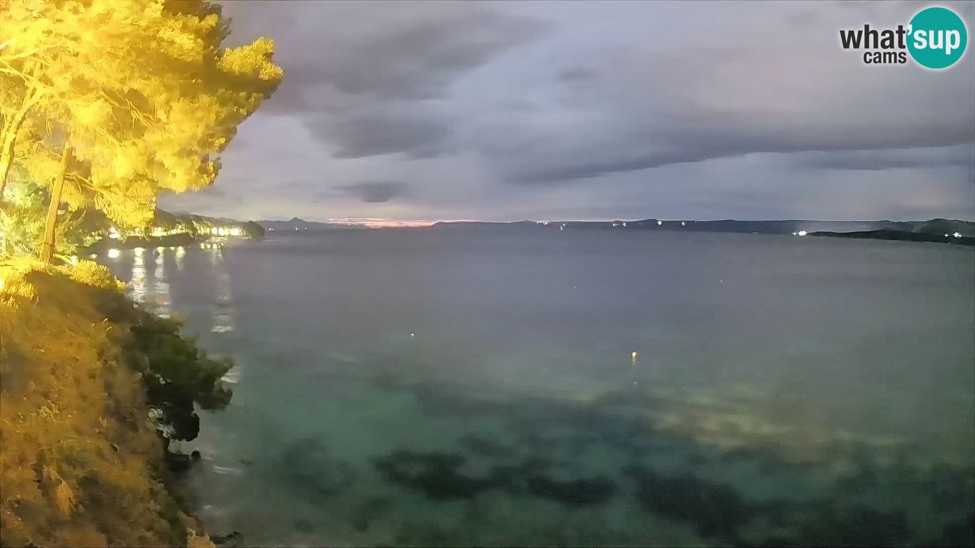 Webcam Playa Potočine Bol – Vista en vivo de Borak Beach, Isla de Brač