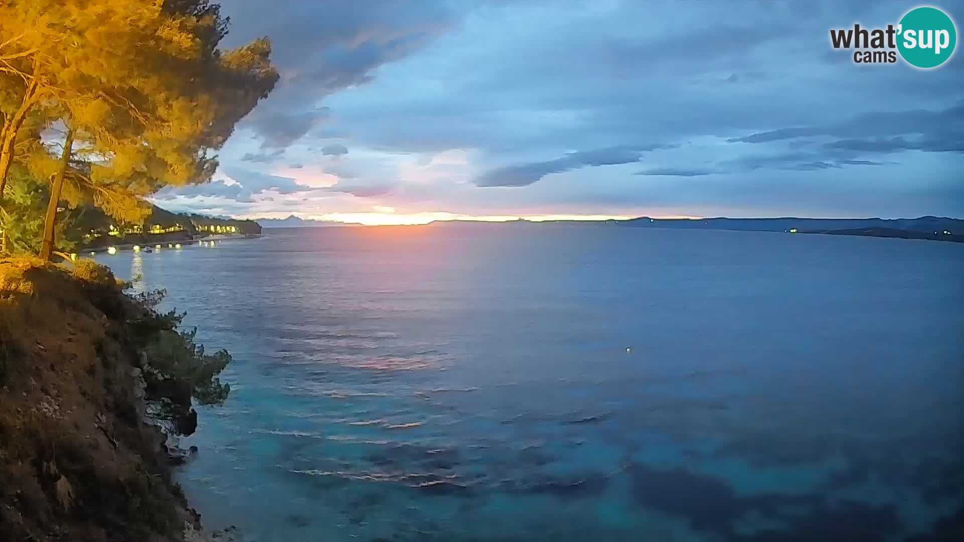 Webcam Potočine Beach Bol – Live View of Borak Beach, Brač Island