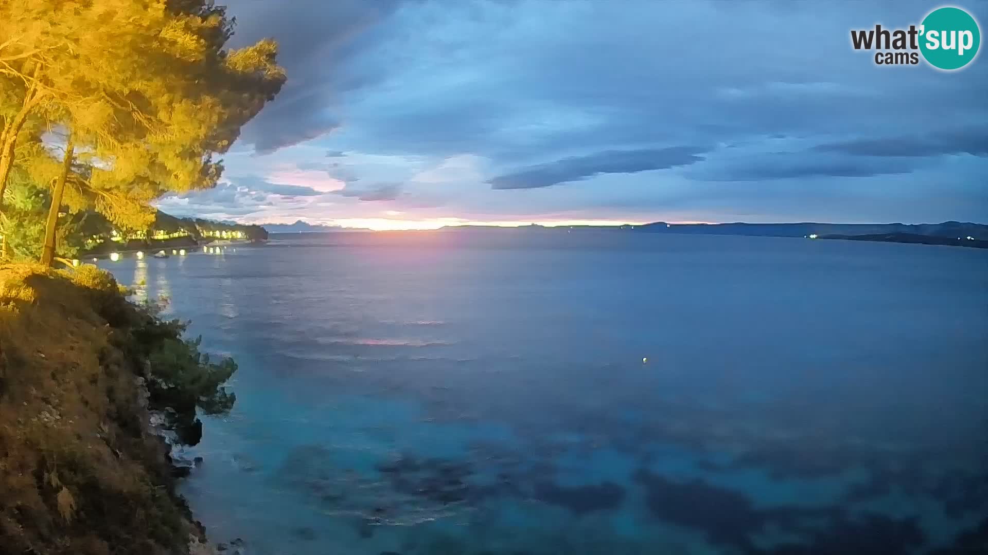 Webcam Playa Potočine Bol – Vista en vivo de Borak Beach, Isla de Brač
