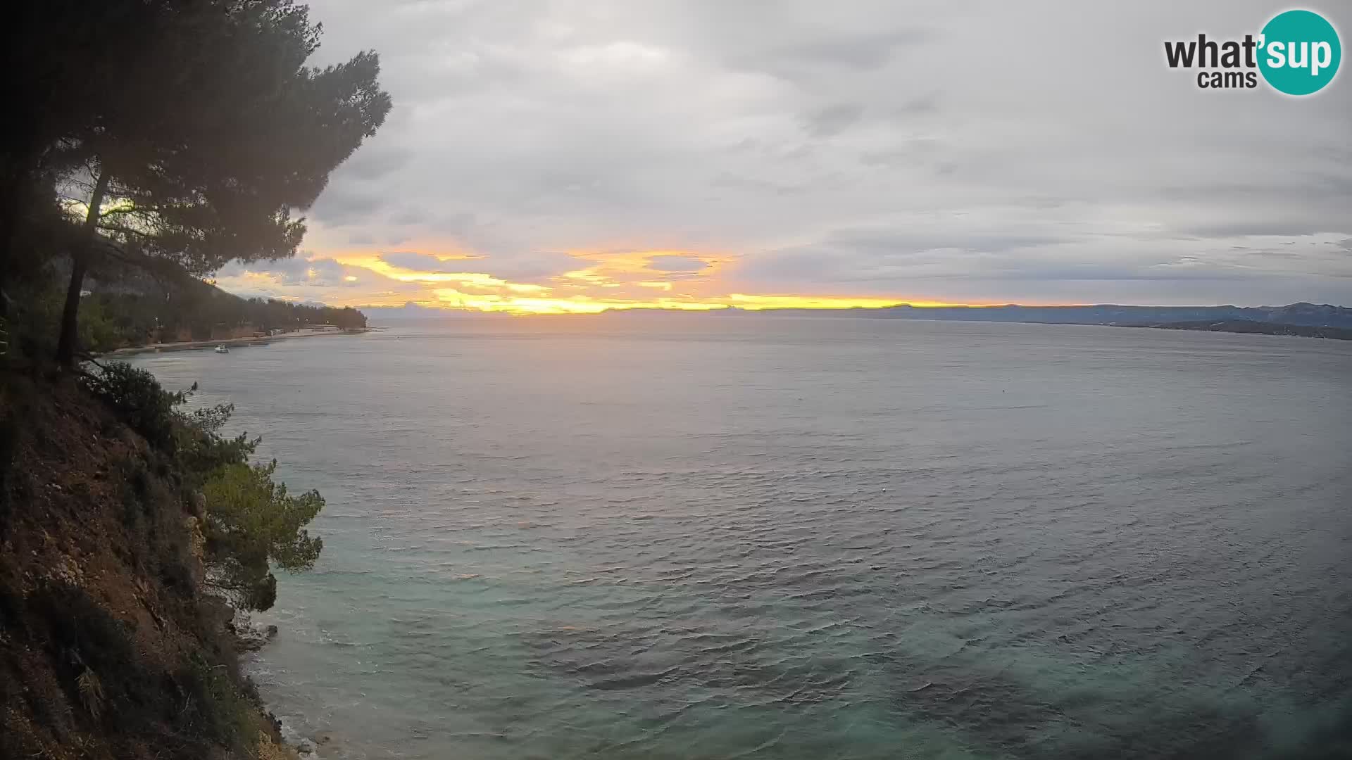 Webcam plage Potočine Bol – Vue en direct sur Borak Beach, île de Brač