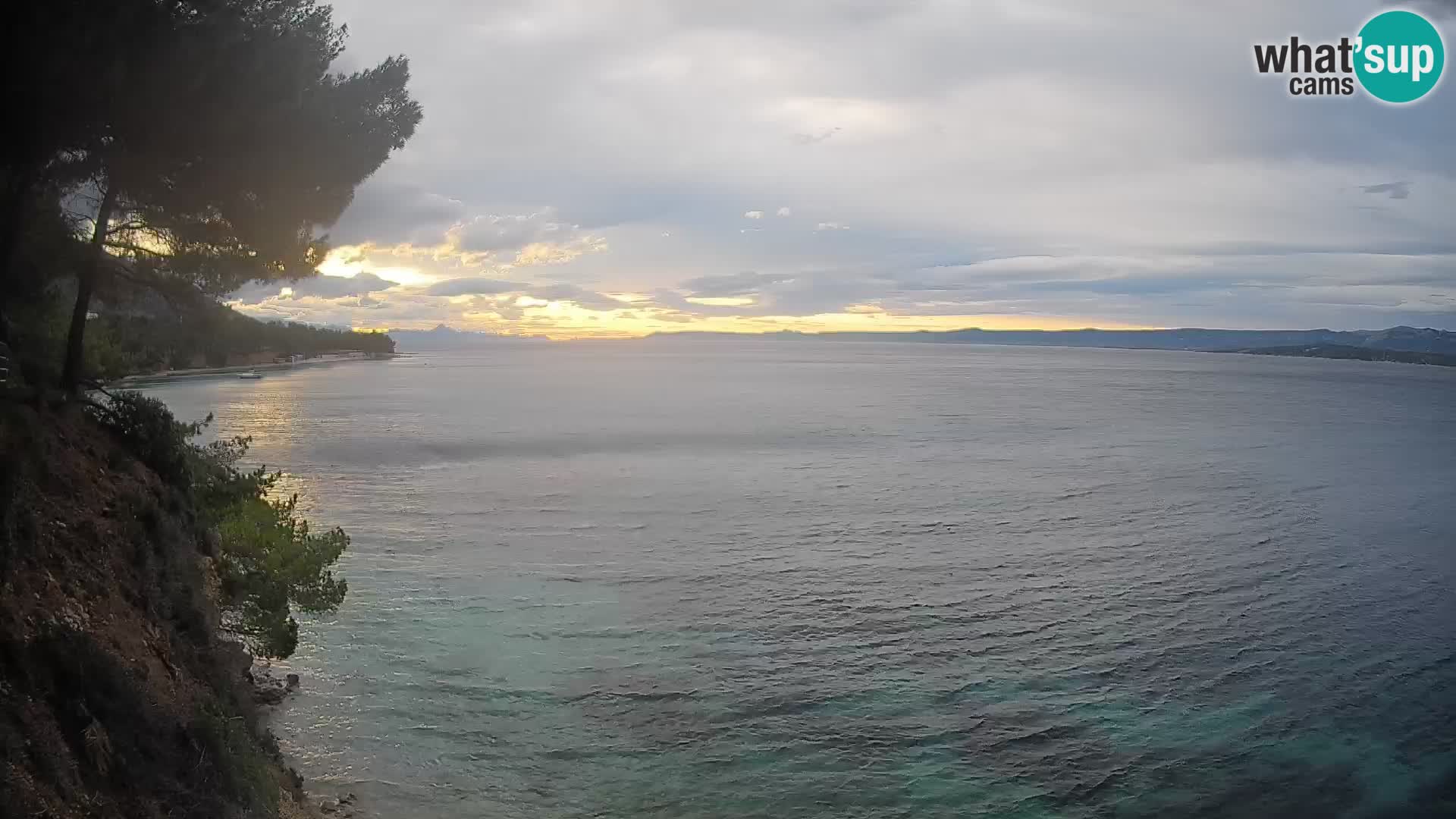 Webcam Potočine Beach Bol – Live View of Borak Beach, Brač Island