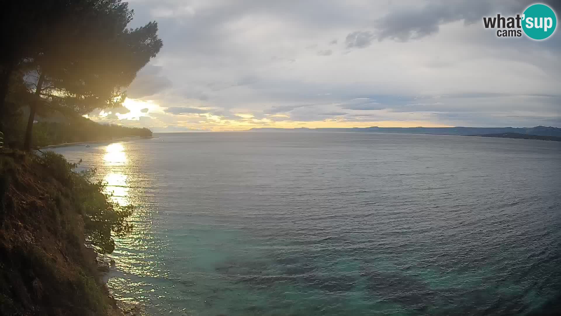 Webcam Potočine Beach Bol – Live View of Borak Beach, Brač Island
