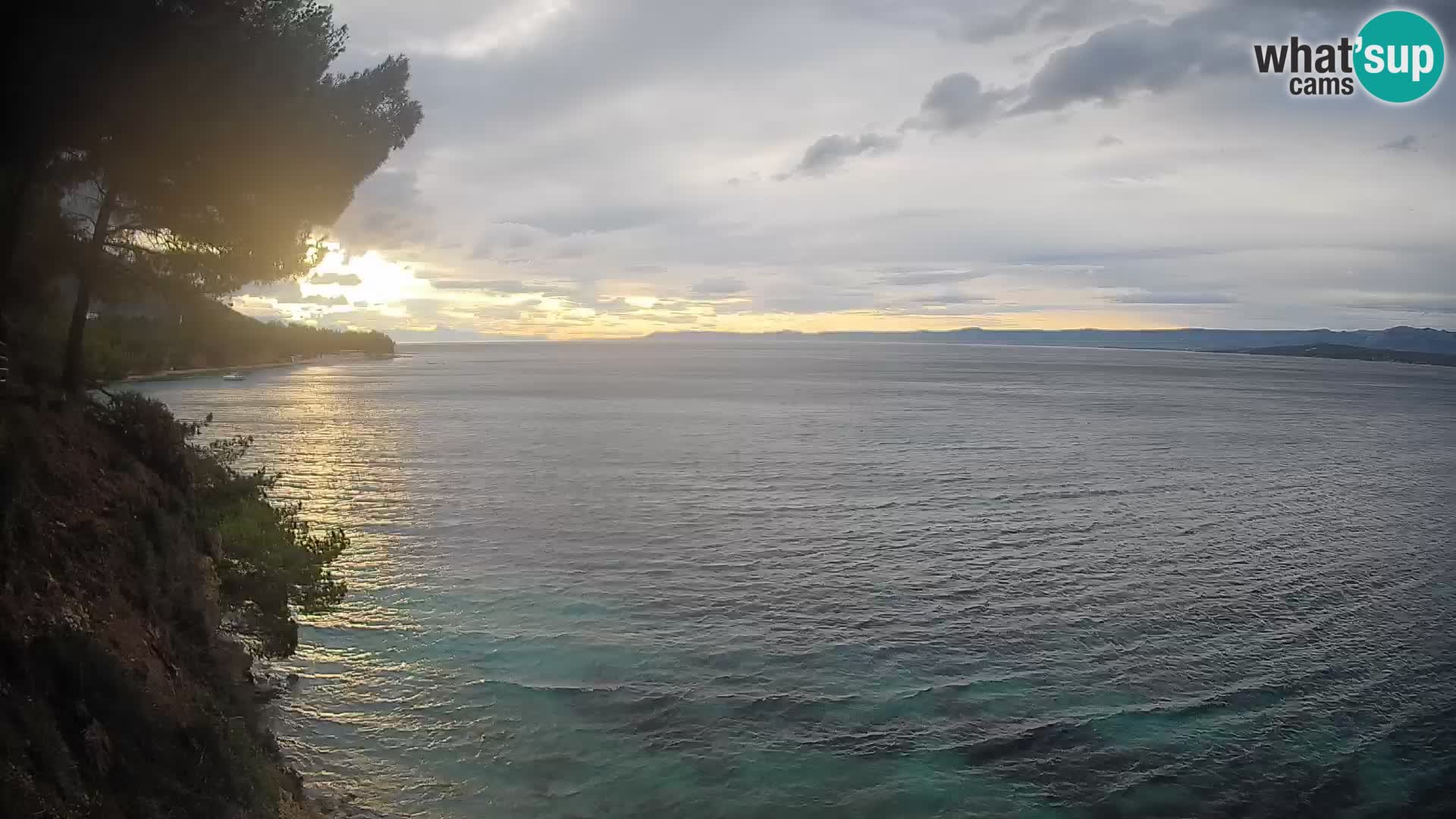 Webcam Playa Potočine Bol – Vista en vivo de Borak Beach, Isla de Brač