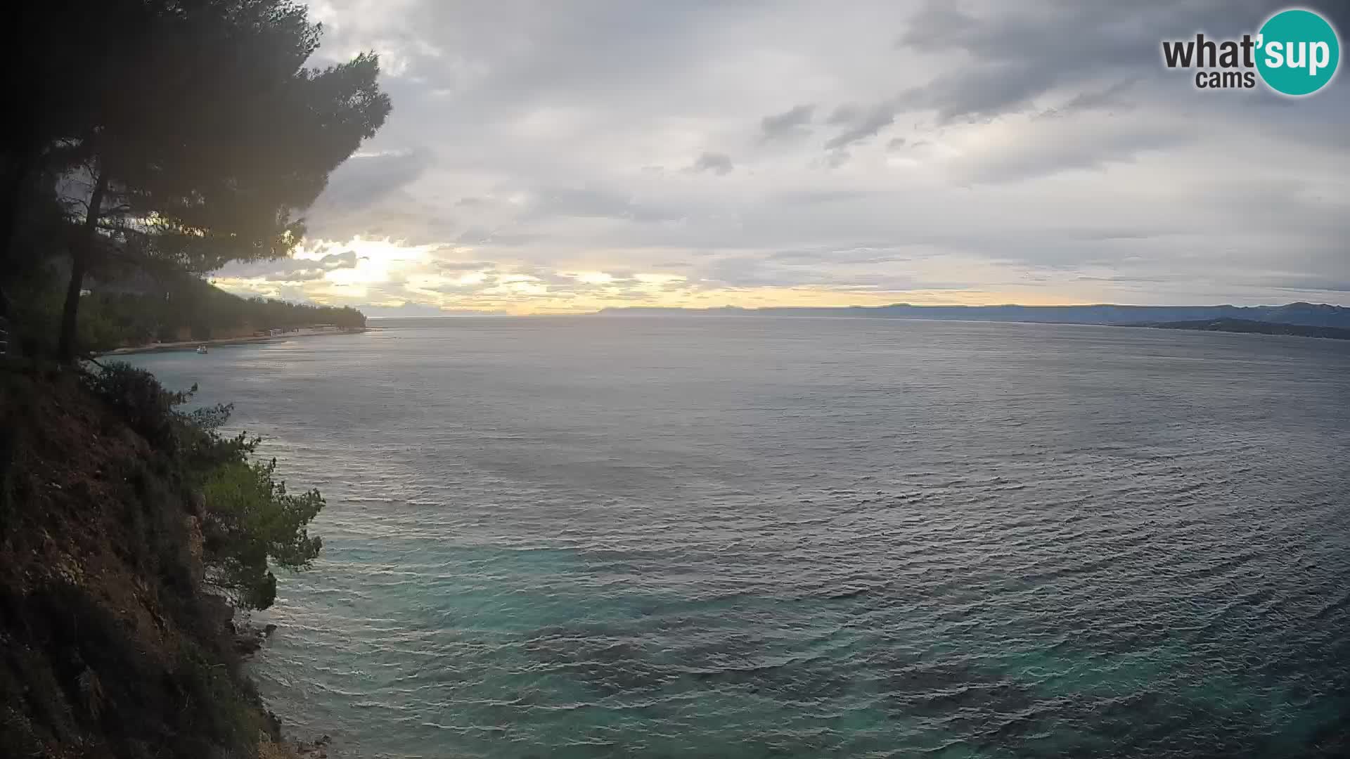 Webcam Strand Potočine Bol – Liveblick auf Borak Beach, Insel Brač