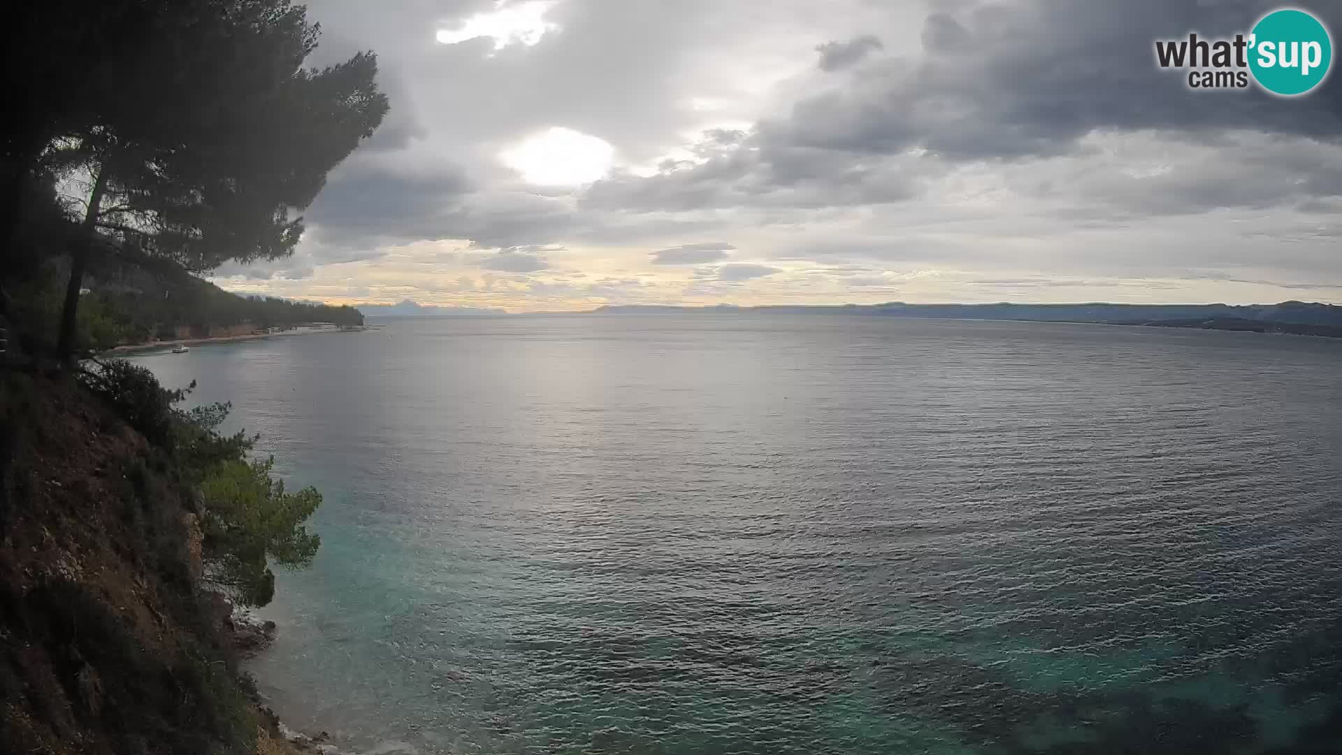 Webcam Playa Potočine Bol – Vista en vivo de Borak Beach, Isla de Brač
