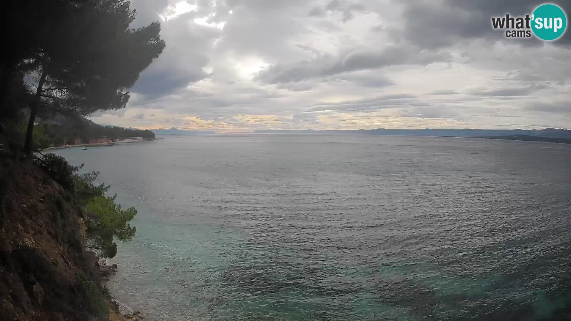 Webcam Potočine Beach Bol – Live View of Borak Beach, Brač Island