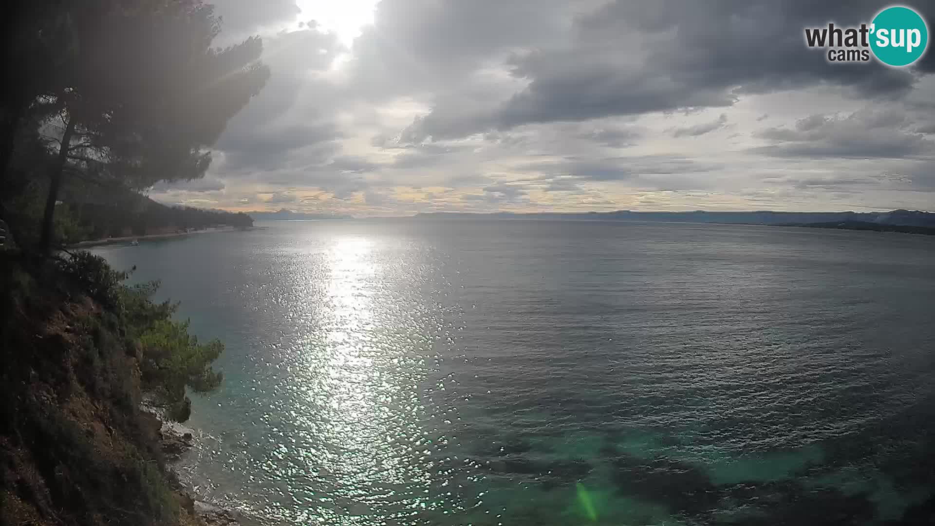 Webcam Potočine Beach Bol – Live View of Borak Beach, Brač Island