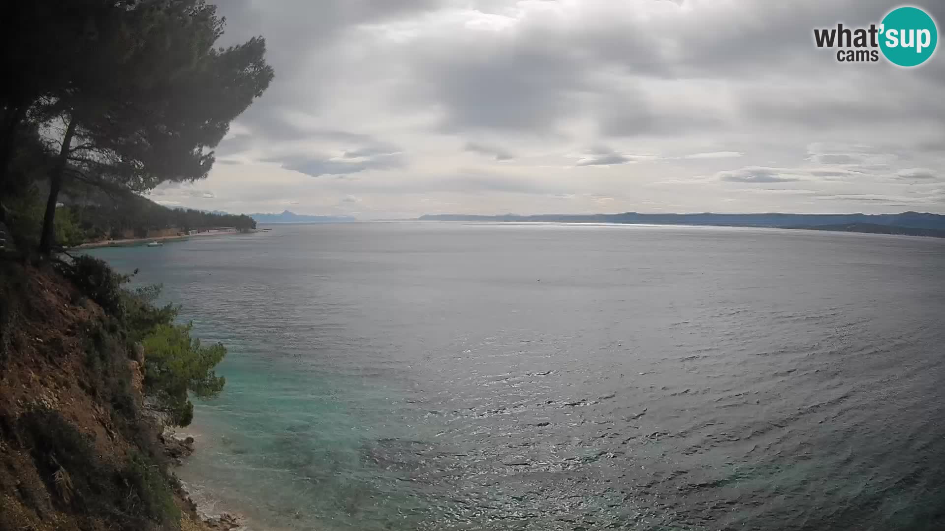Webcam Playa Potočine Bol – Vista en vivo de Borak Beach, Isla de Brač