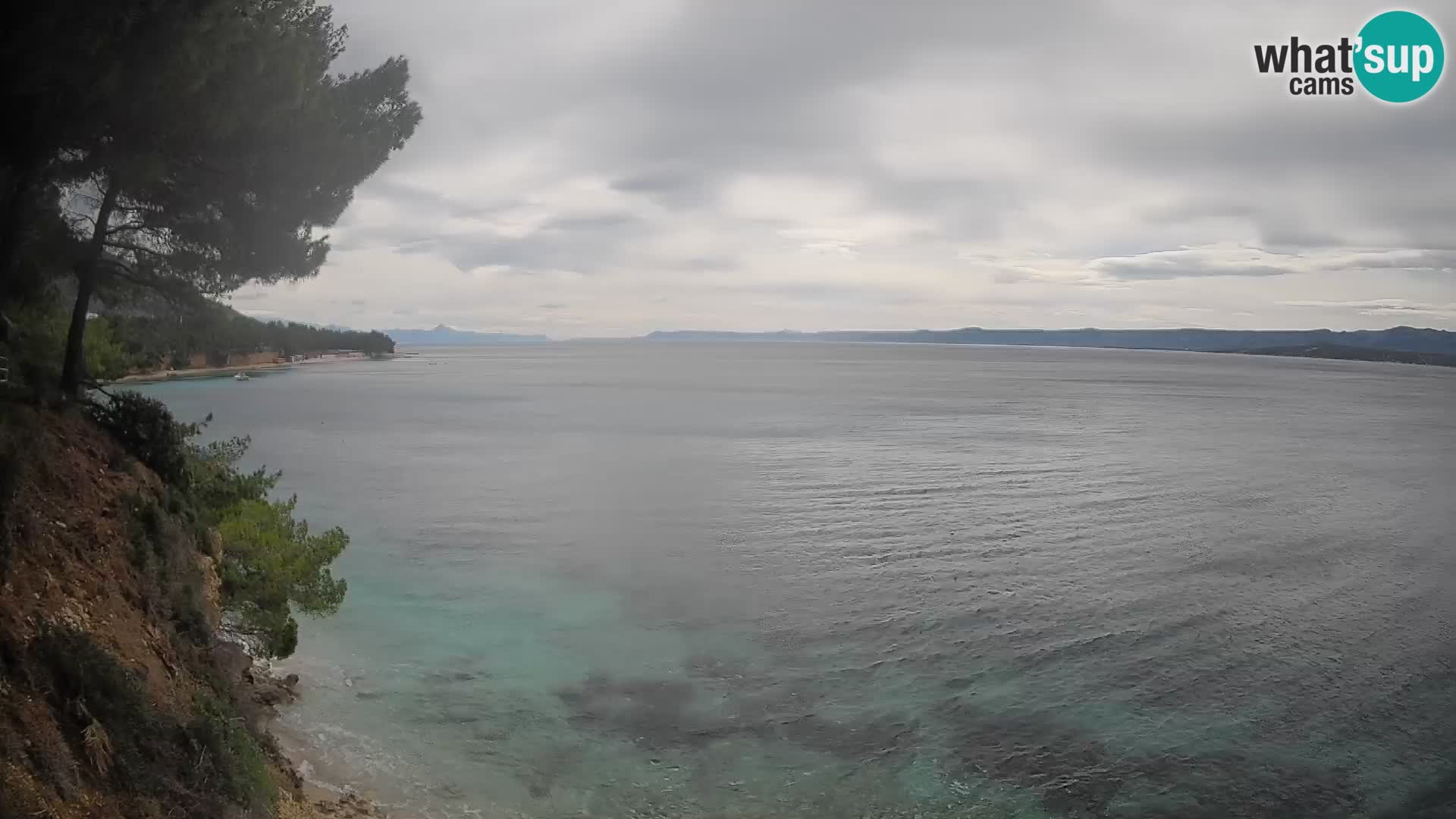 Webcam Strand Potočine Bol – Liveblick auf Borak Beach, Insel Brač