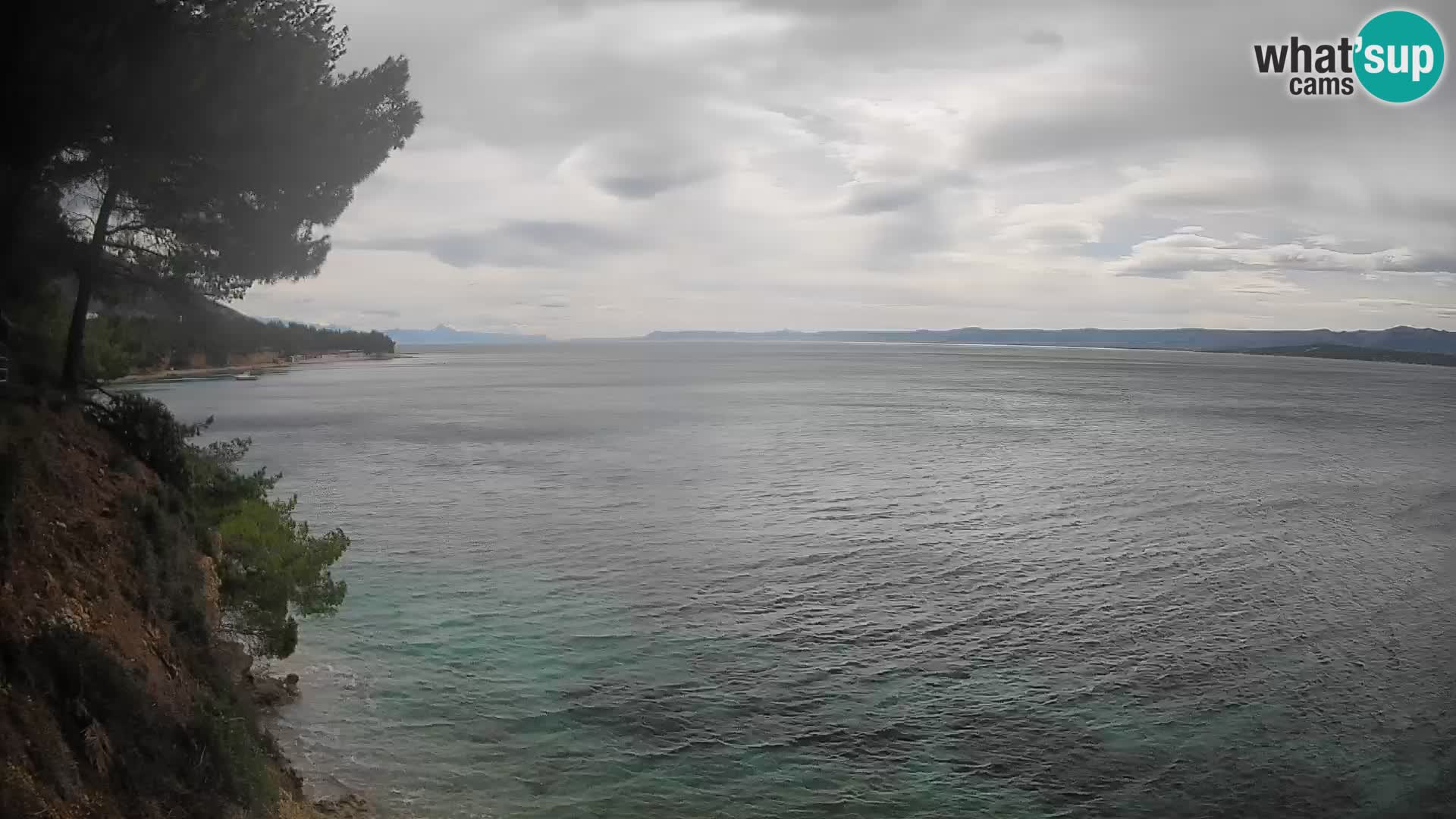 Webcam Potočine Beach Bol – Live View of Borak Beach, Brač Island