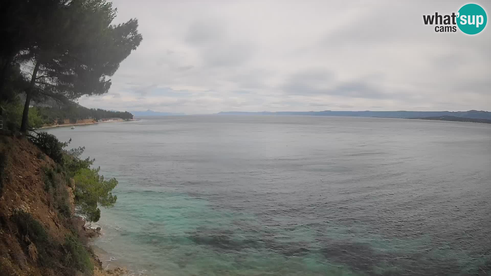 Webcam Potočine Beach Bol – Live View of Borak Beach, Brač Island