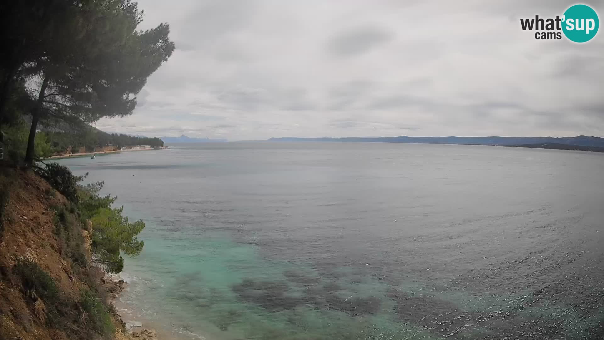 Webcam Strand Potočine Bol – Liveblick auf Borak Beach, Insel Brač
