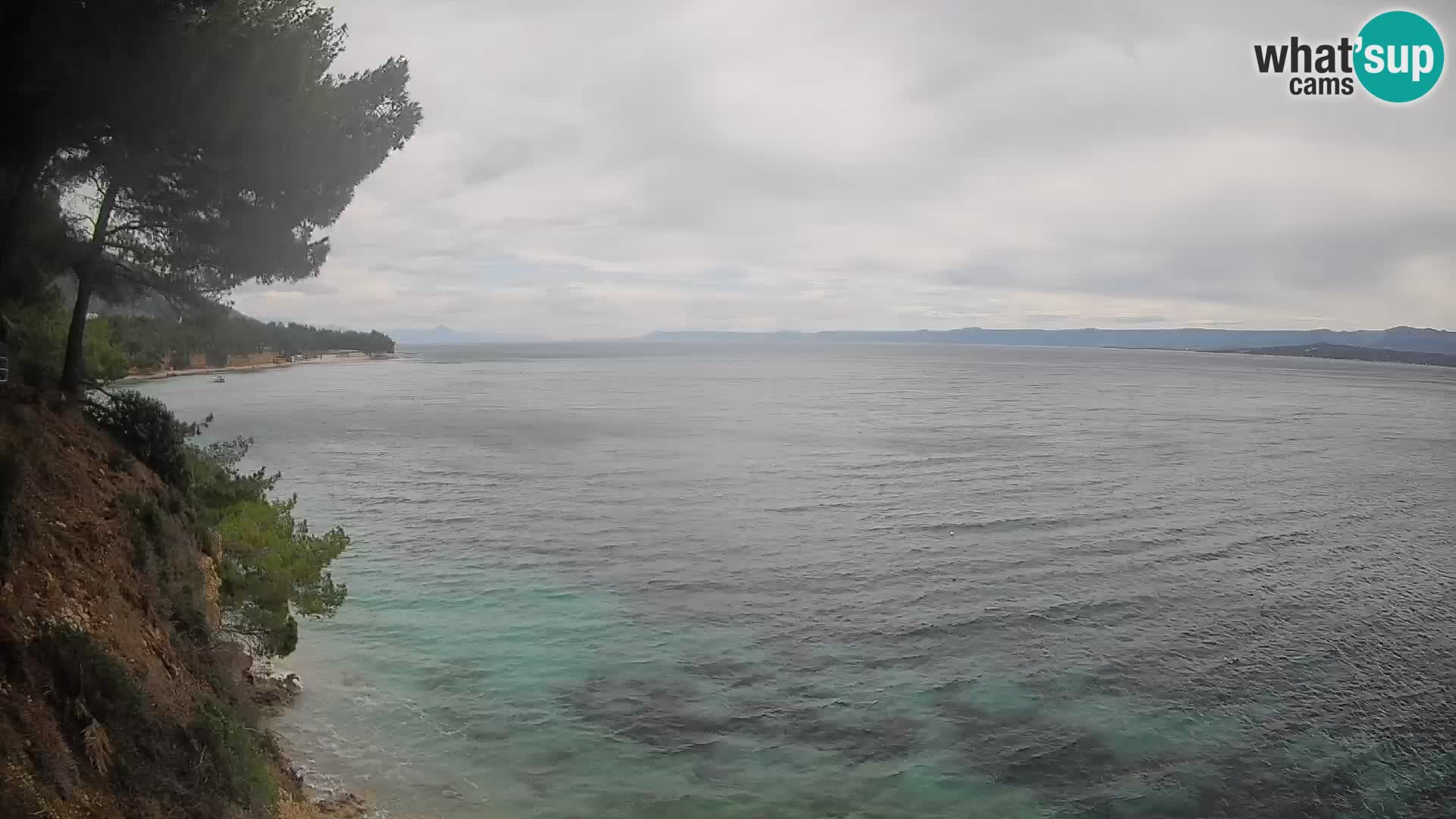 Webcam Playa Potočine Bol – Vista en vivo de Borak Beach, Isla de Brač