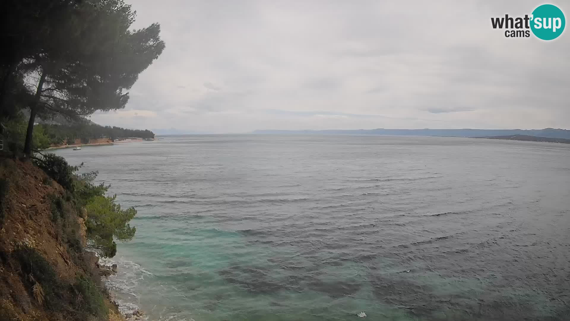 Webcam plage Potočine Bol – Vue en direct sur Borak Beach, île de Brač