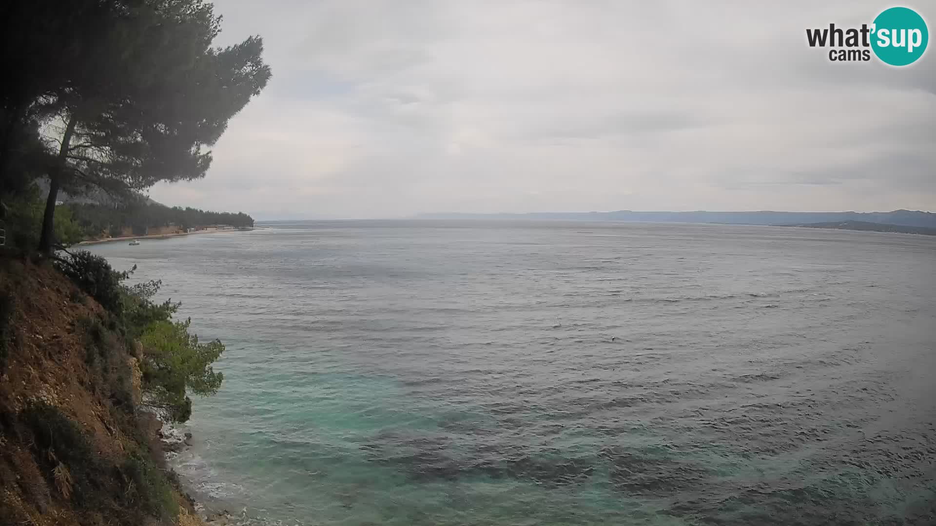 Webcam Strand Potočine Bol – Liveblick auf Borak Beach, Insel Brač