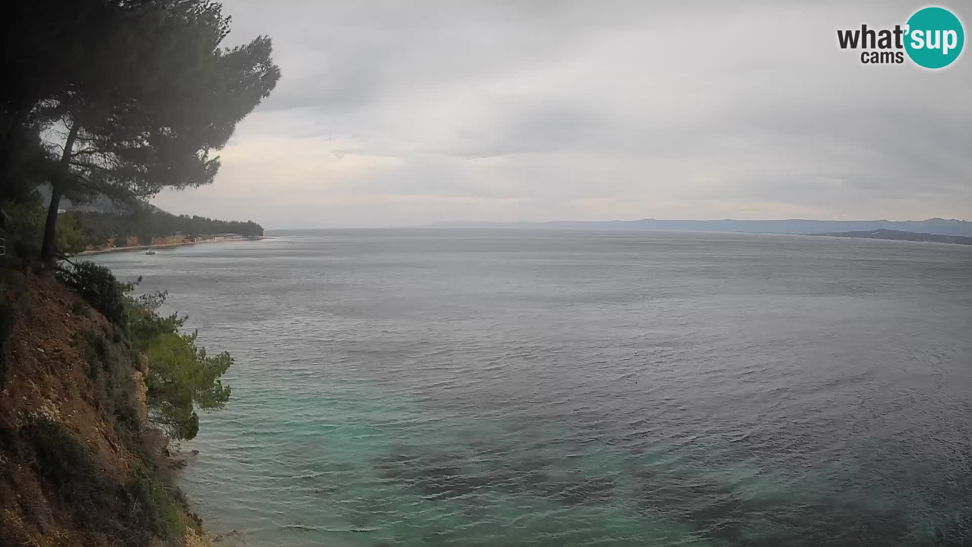 Webcam Strand Potočine Bol – Liveblick auf Borak Beach, Insel Brač