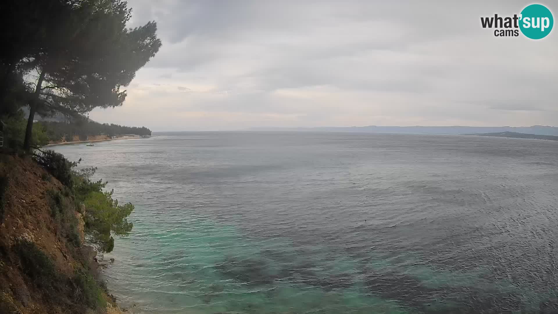 Webcam Potočine Beach Bol – Live View of Borak Beach, Brač Island