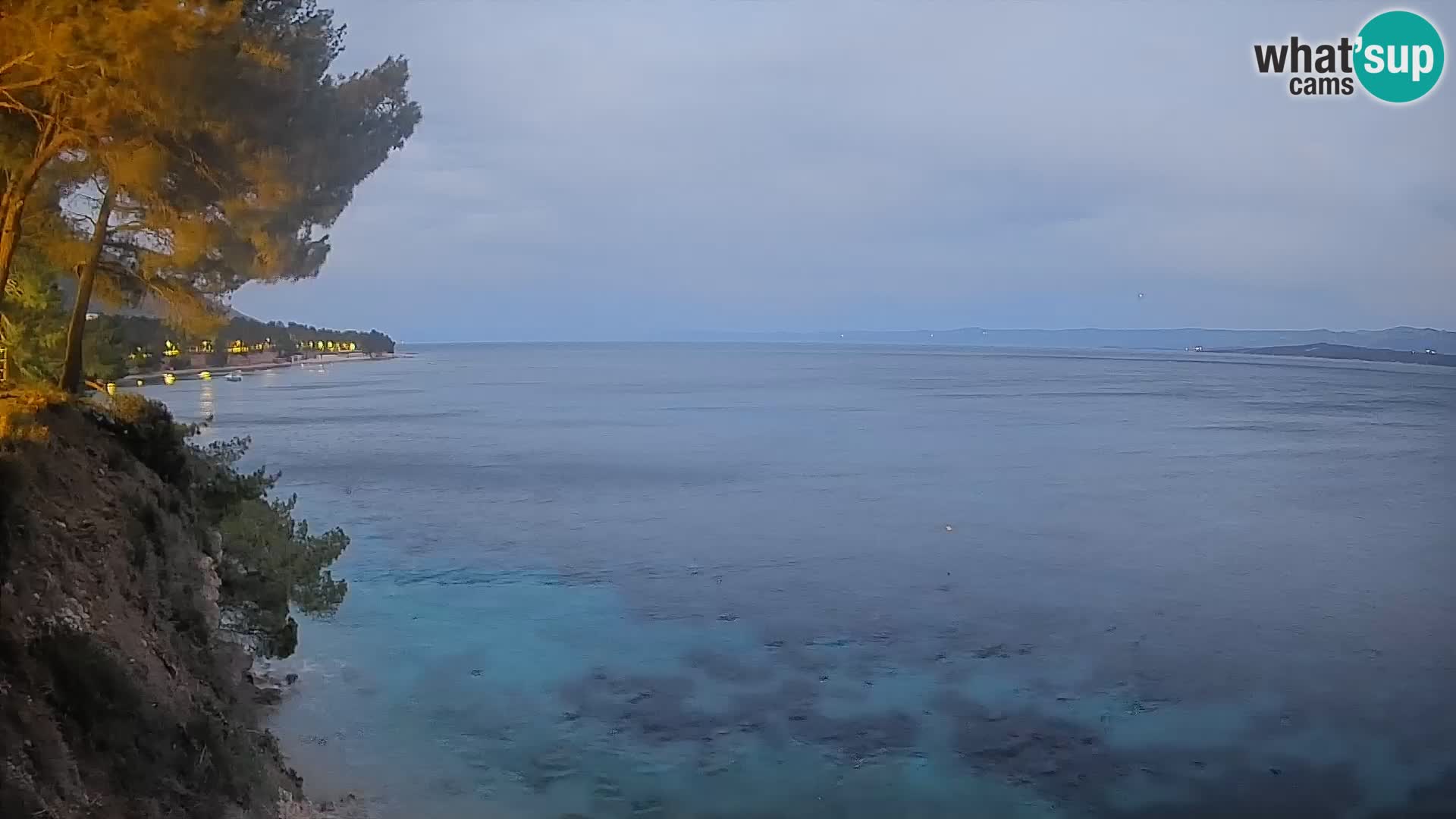 Webcam Strand Potočine Bol – Liveblick auf Borak Beach, Insel Brač
