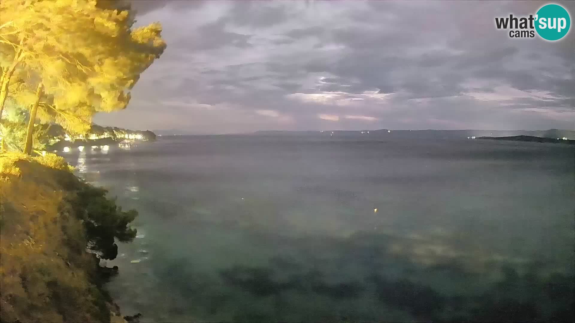 Webcam Potočine Beach Bol – Live View of Borak Beach, Brač Island
