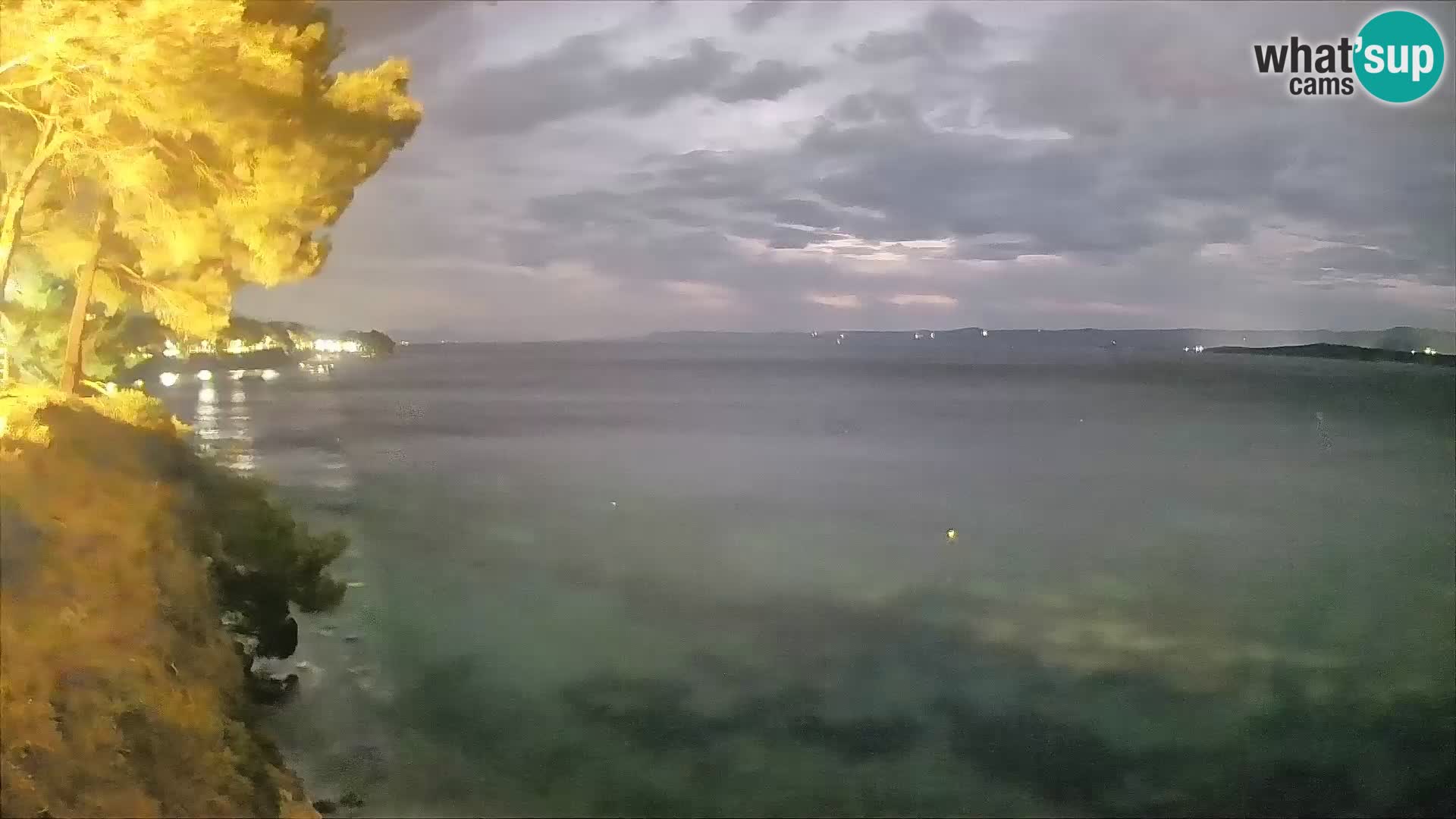 Webcam plage Potočine Bol – Vue en direct sur Borak Beach, île de Brač