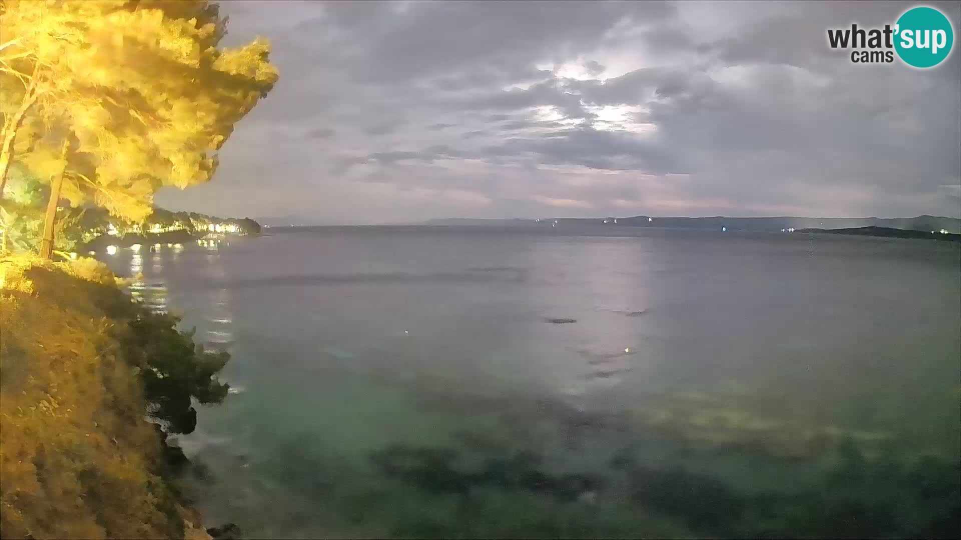 Webcam plage Potočine Bol – Vue en direct sur Borak Beach, île de Brač