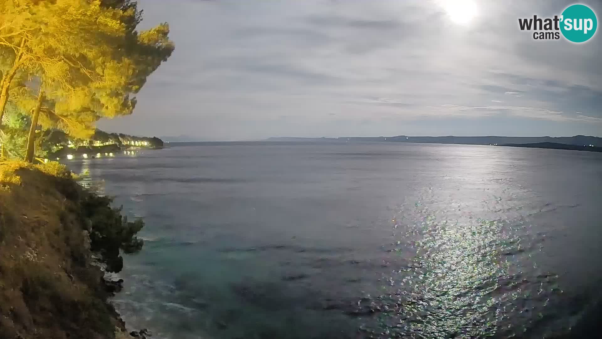 Webcam Strand Potočine Bol – Liveblick auf Borak Beach, Insel Brač