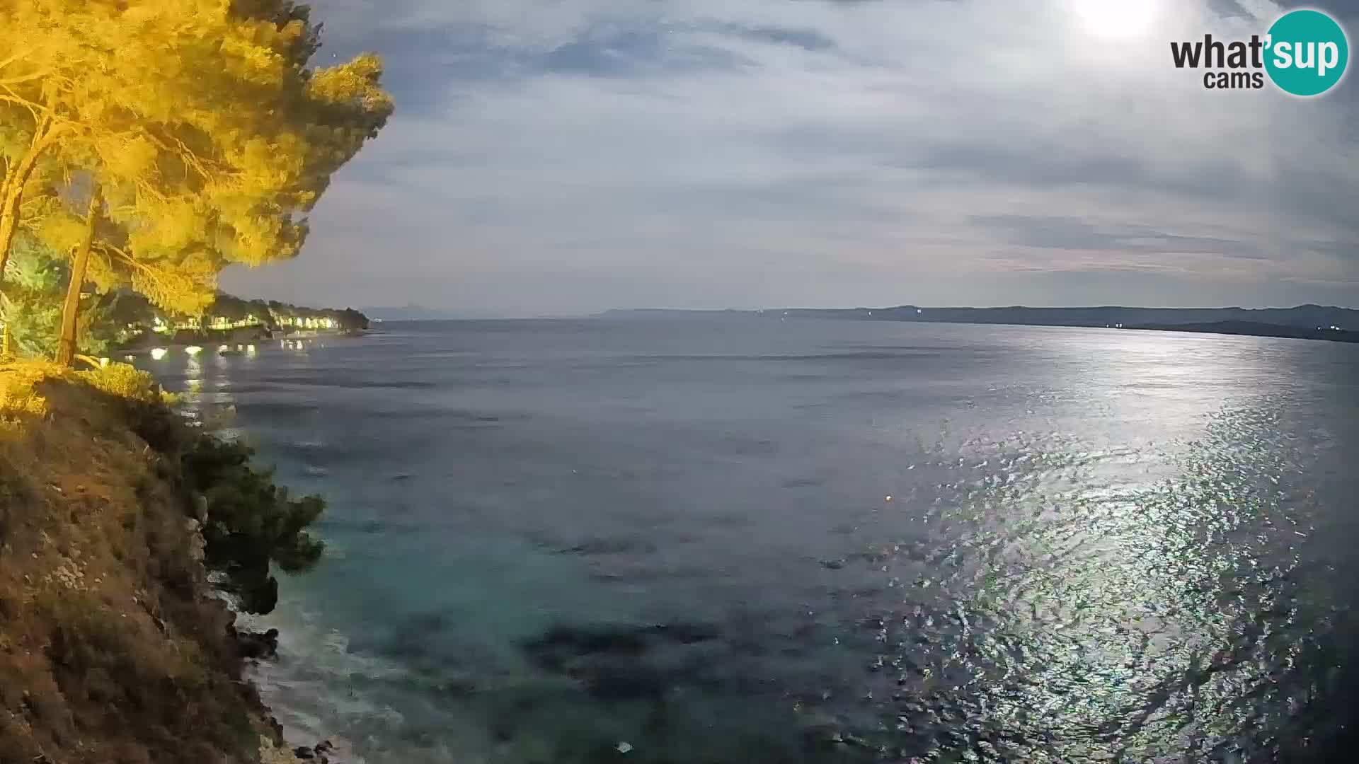 Webcam plage Potočine Bol – Vue en direct sur Borak Beach, île de Brač