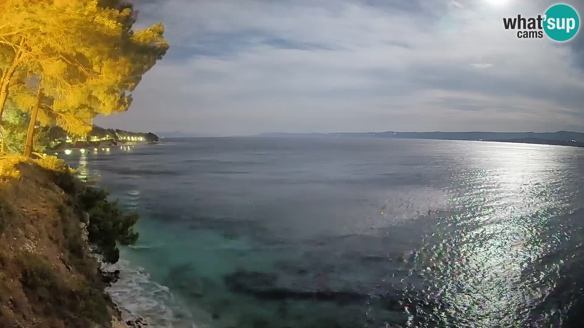 Webcam Potočine Beach Bol – Live View of Borak Beach, Brač Island