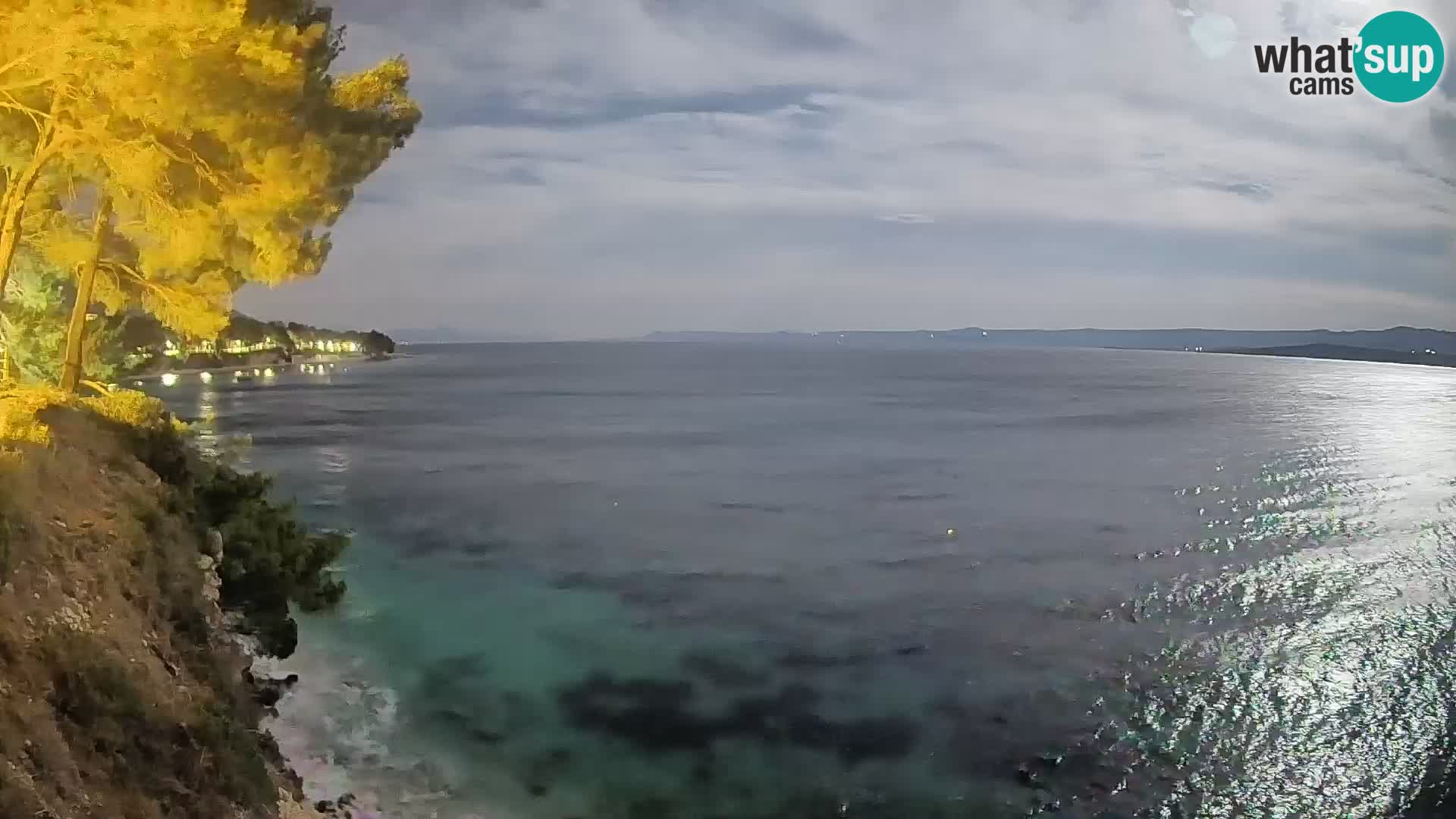 Webcam plage Potočine Bol – Vue en direct sur Borak Beach, île de Brač
