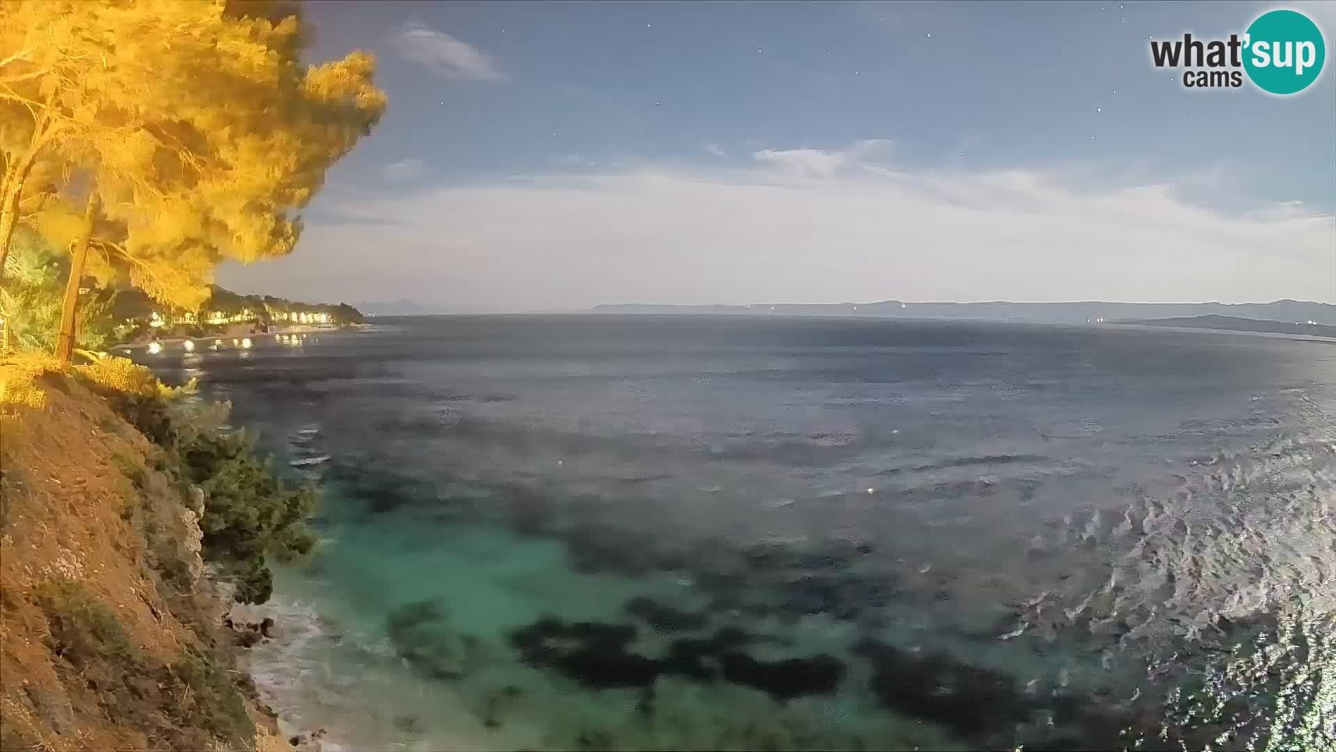 Webcam Potočine Beach Bol – Live View of Borak Beach, Brač Island