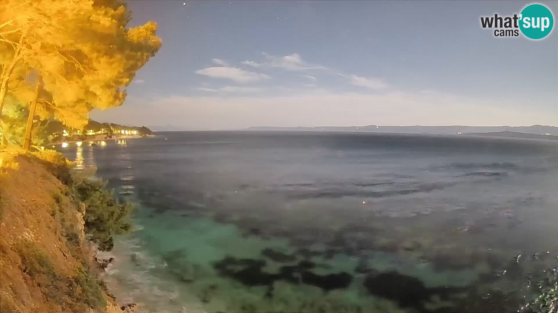 Webcam Potočine Beach Bol – Live View of Borak Beach, Brač Island