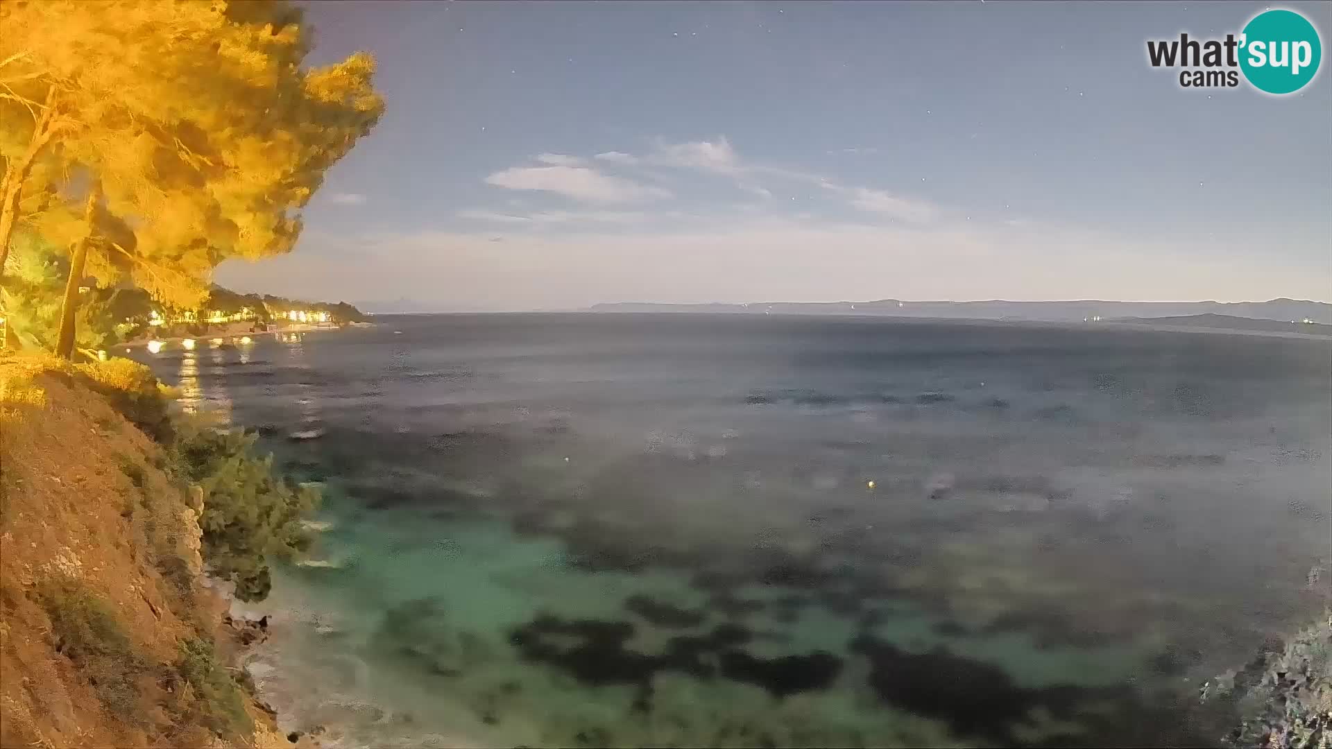 Webcam plage Potočine Bol – Vue en direct sur Borak Beach, île de Brač