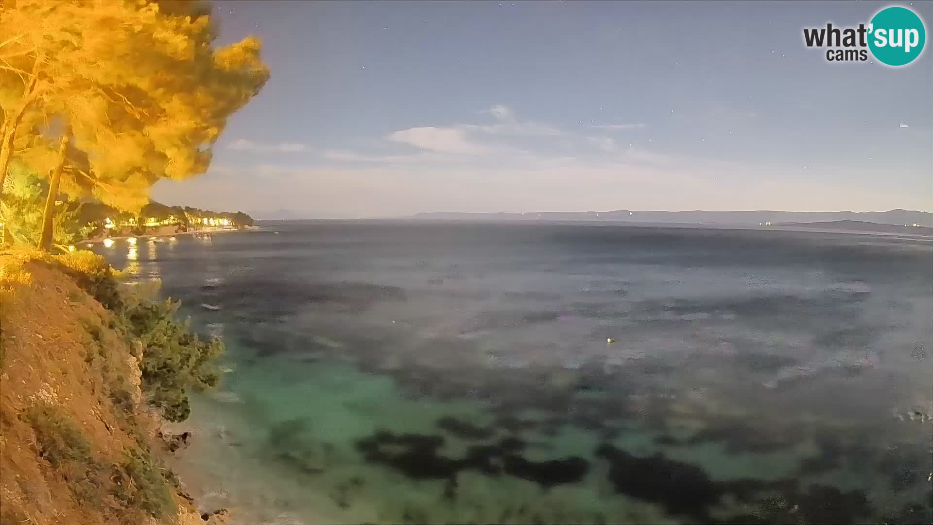 Webcam plage Potočine Bol – Vue en direct sur Borak Beach, île de Brač
