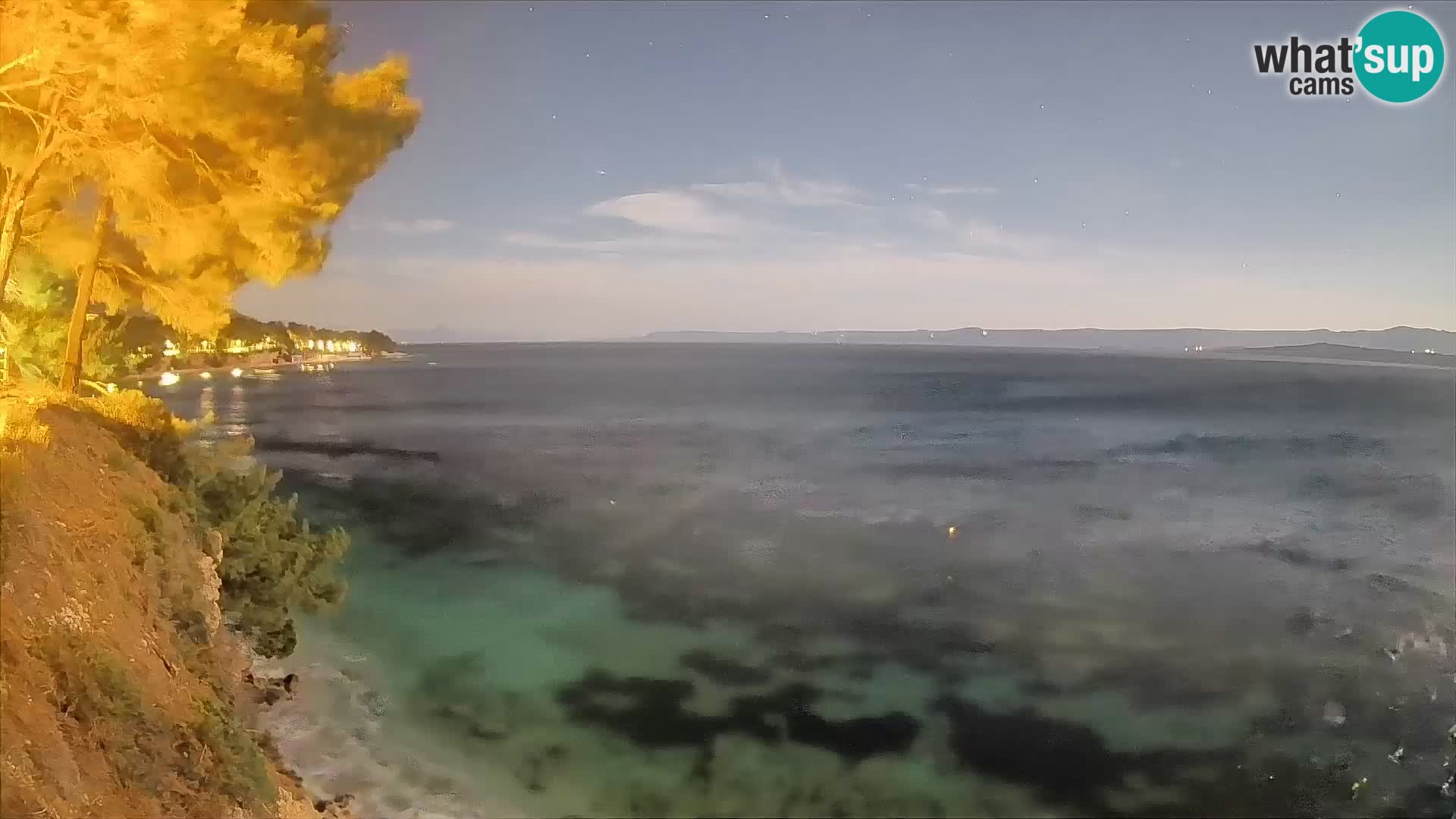 Webcam Playa Potočine Bol – Vista en vivo de Borak Beach, Isla de Brač
