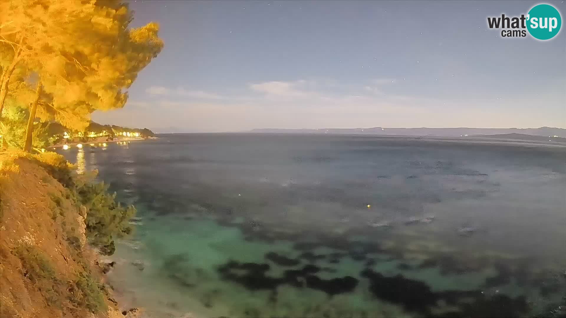 Webcam Playa Potočine Bol – Vista en vivo de Borak Beach, Isla de Brač