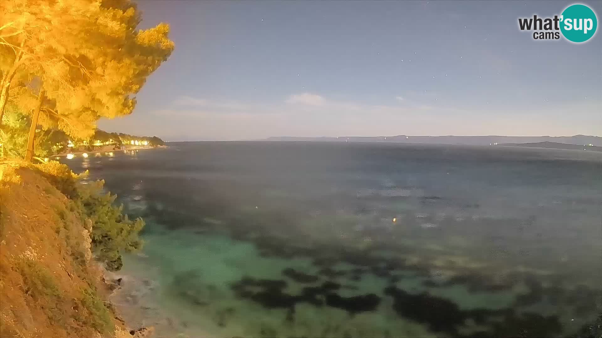 Webcam Potočine Beach Bol – Live View of Borak Beach, Brač Island