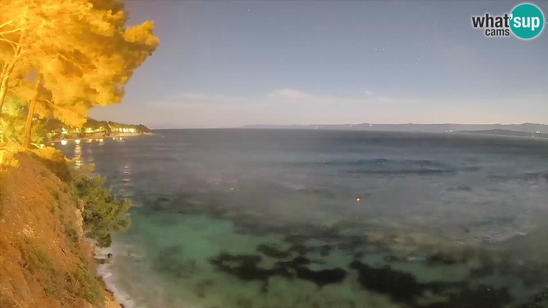 Webcam Potočine Beach Bol – Live View of Borak Beach, Brač Island