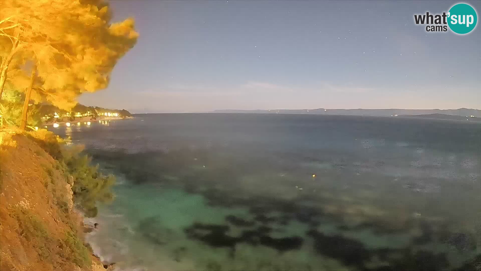 Webcam Potočine Beach Bol – Live View of Borak Beach, Brač Island